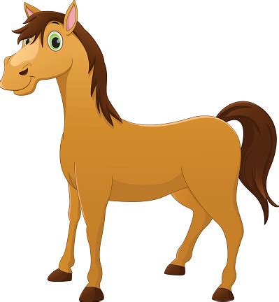 cartoon image of horse - Clip Art Library