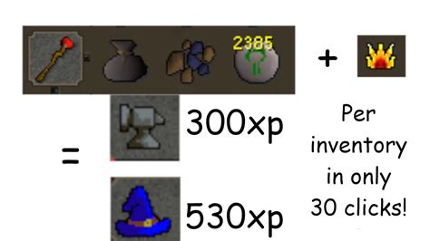 30 Clicks per Inventory - Superheat Mithril Method - OSRS - YouTube