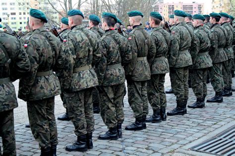 Poland Polish Army ranks land ground forces combat uniforms military ...