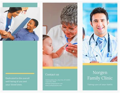 Free, printable professional medical brochure templates | Canva