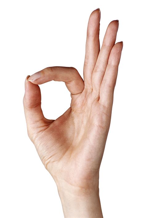 transparent ok hand png - Clip Art Library