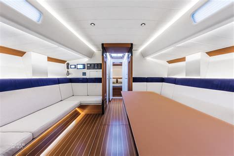 ClubSwan 50 Yacht Features Luxe Interiors by Poltrona Frau and Michele ...