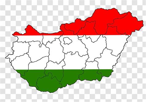 Flag Of Hungary Hungarian People's Republic Map - National Transparent PNG