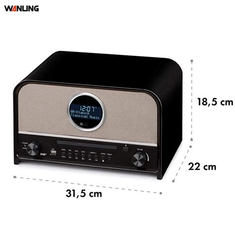 Vintage Antique Radio Retro Desktop Dab Radio With Usb Cd Player - Buy ...