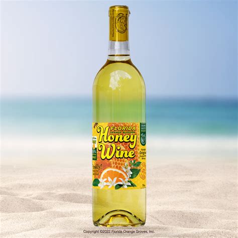 Orange Blossom Honey Wine - Mead | Florida Orange Groves Winery