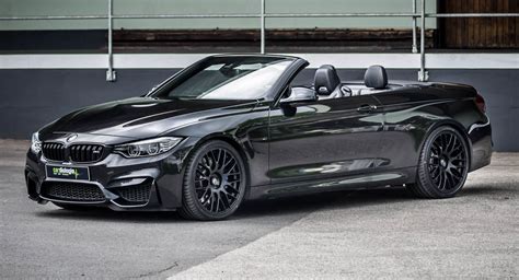 513 HP Black On Black BMW M4 Cabrio Looks Menacing | Carscoops