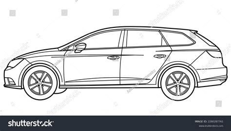 4+ Thousand Car Sketch Side View Royalty-Free Images, Stock Photos ...