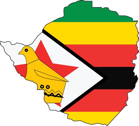 cor da cidade do mapa do zimbabwe da bandeira do país. 12096530 PNG