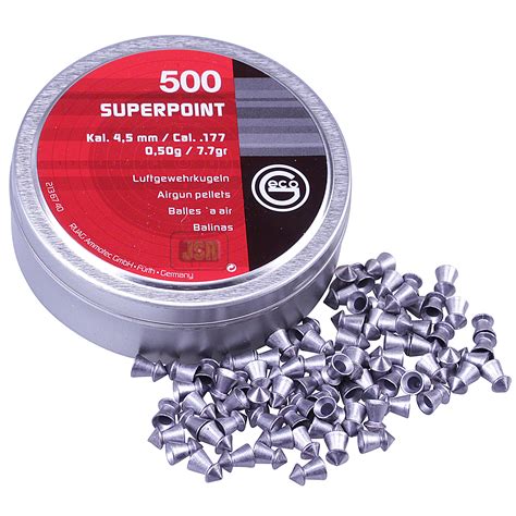 RWS GECO Superpoint POINTED .177 Air Rifle Gun Pellets 500 | eBay