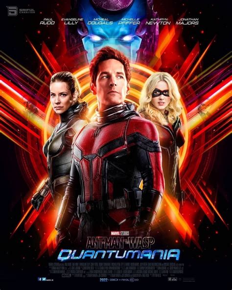 Ant-Man and The Wasp: Quantumania || Fan Poster - Ant-Man Fan Art ...