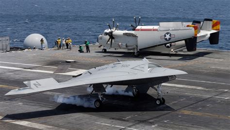 Unmanned Drone Lands On Aircraft Carrier The Columbian, 40% OFF