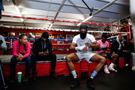 Photos: Jaron Ennis Putting in Work For IBF Interim-Title Clash ...