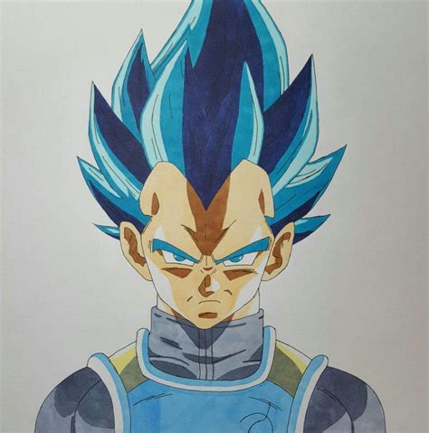 Sketch Vegeta Dragon Ball Drawing : Vegeta FighterZ by UrielALV on ...