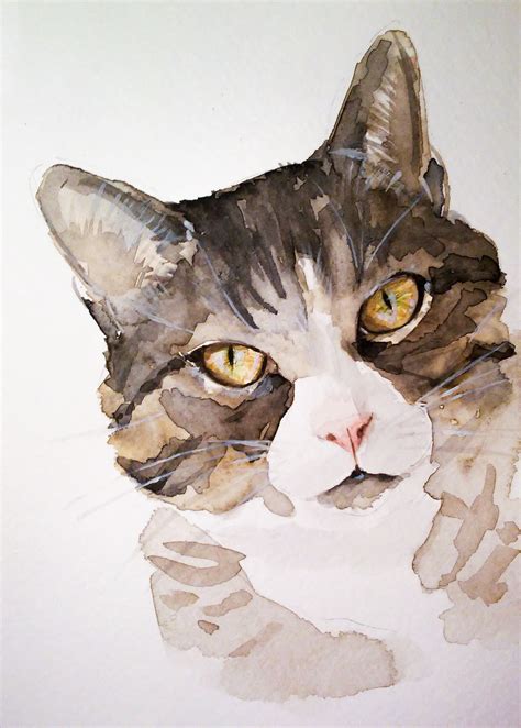 Populer 11 Watercolor Cat