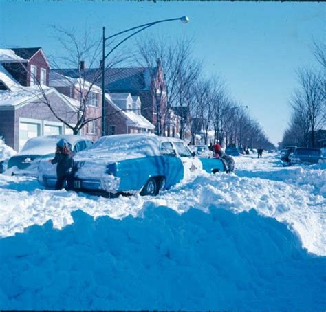 40 Amazing Color Pics Capture Chicago During the 1967 Blizzard ...