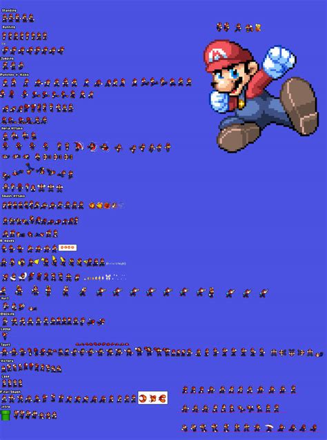 #01 Mario (SSBU Moveset/MLSS Style) by ichsdf on DeviantArt