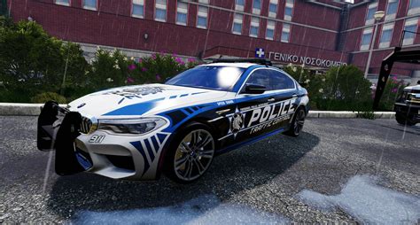 ArtStation - bmw m5 f90 Police Theranos