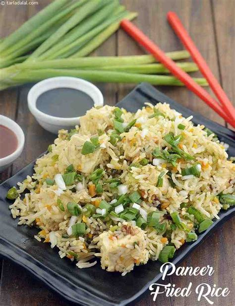 Paneer Fried Rice recipe, How to make Paneer Fried Rice recipe