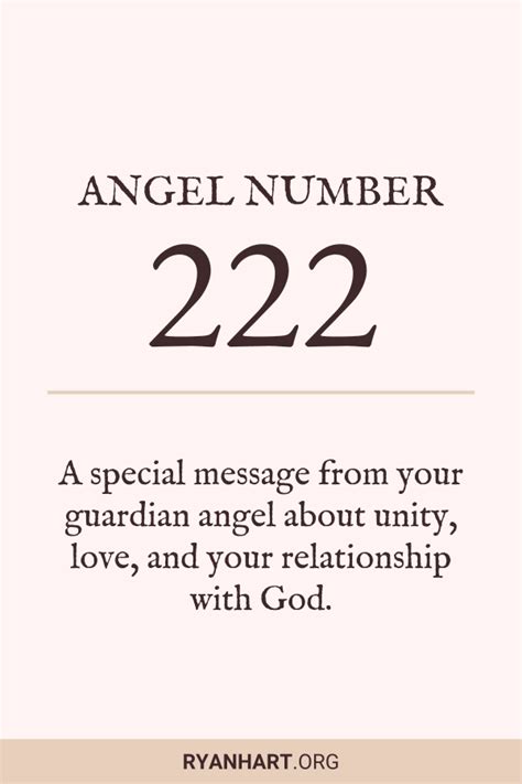 222 Angel Number Spiritual Meaning [2023] | Ryan Hart