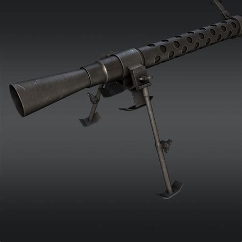 M1919A6 Machine Gun 3D Model $59 - .fbx .obj .max - Free3D