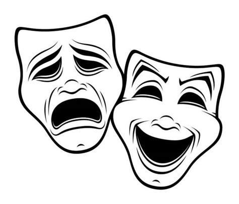 Tragedy And Comedy Masks Wall Art | Fine Art America