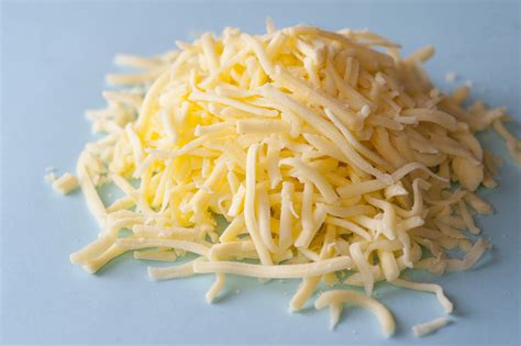 Grated cheddar cheese - Free Stock Image