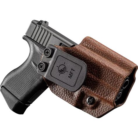 Mission First Tactical Leather Hybrid Glock 43/43X IWB Holster | Academy