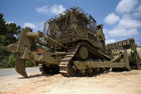 Armored D9 bulldozer the IDF engineering forces Logging Equipment ...