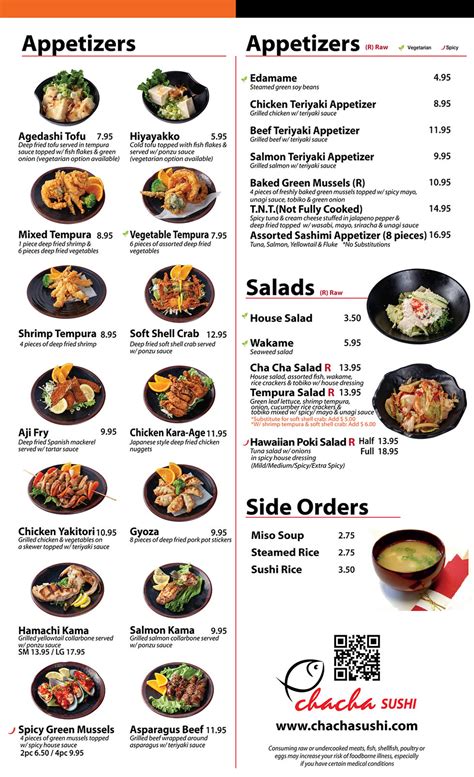 MENU | Chachasushi