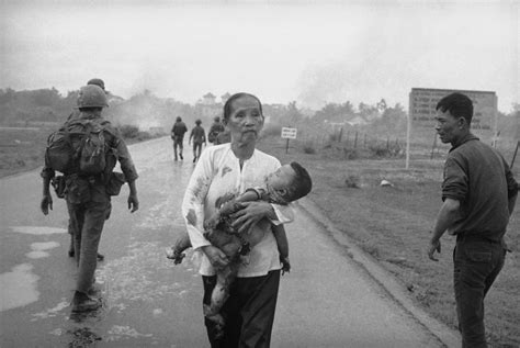 mother nature: Napalm in Vietnam War