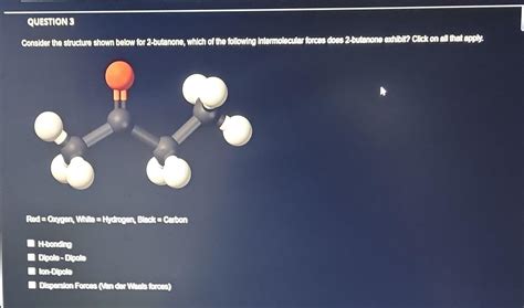 Solved Consider the structure shown below for 2butanone, | Chegg.com