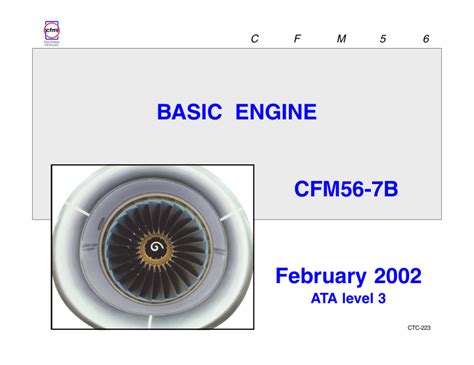 CFM56 instruction Manual