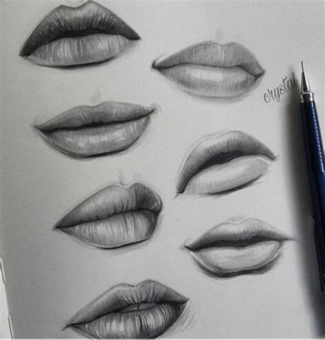 Pin by No Name on How to draw face | Pencil art drawings, Lip drawing ...