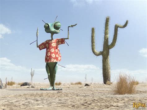 Rango 3D Movie Poster HD Wallpapers ~ Cartoon Wallpapers