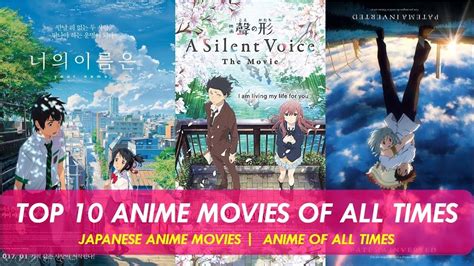 Top 10 Must Watch Anime Movies Of All TImes | Anime Movies till 2017 ...