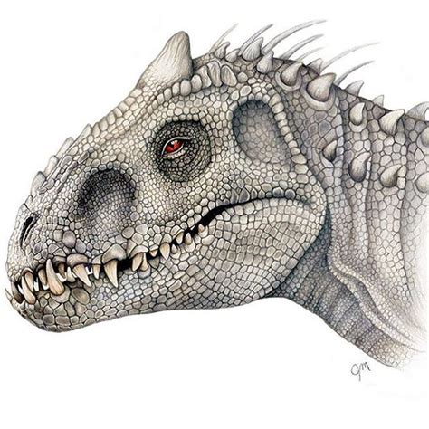 Indominus Rex on Instagram: “Indominus Rex drawing by @juliannamaston ...