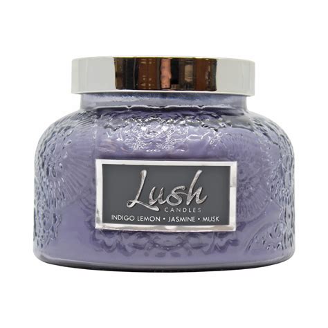 Lush Candles Indigo Lemon Jasmine Musk Scented Candle - Shop Candles at ...