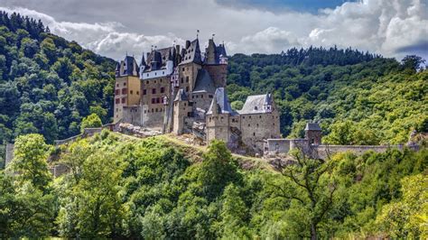 Wallpaper ID: 848010 / landscape, nature, forest, ancient, castle, Eltz ...