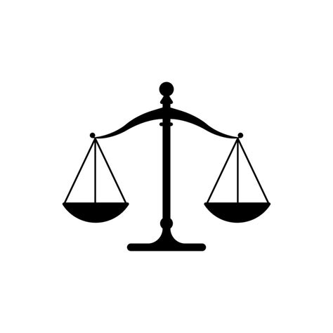 scale of justice icon 7126472 Vector Art at Vecteezy