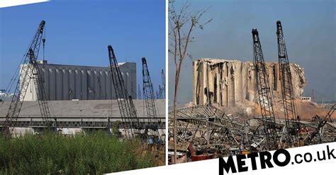 Huge silos hit by explosion 'held almost all of Lebanon's grain supply ...