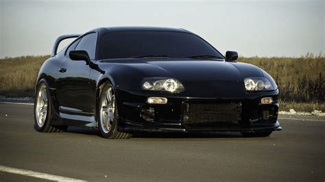 Black Toyota Supra Wallpapers - Top Free Black Toyota Supra Backgrounds ...