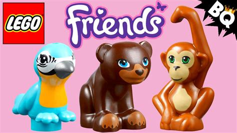 LEGO Friends Animals Series 5 Collection Review - BrickQueen - YouTube