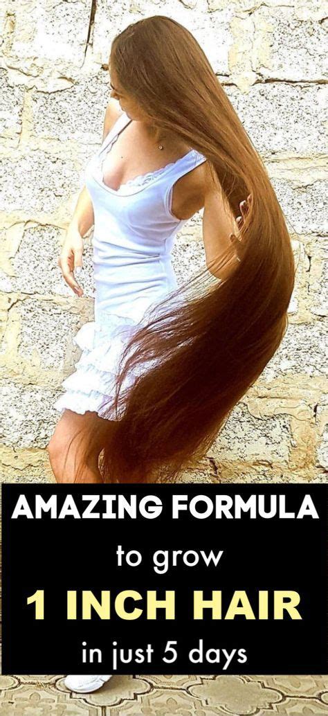 Best Hair growth formula - Grow 1 inch hair in just 5 days | Hair ...