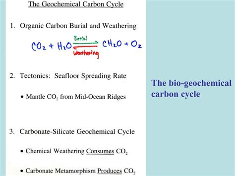 PPT - The Faint Young Sun Paradox & The Geochemical C Cycle & Climate ...