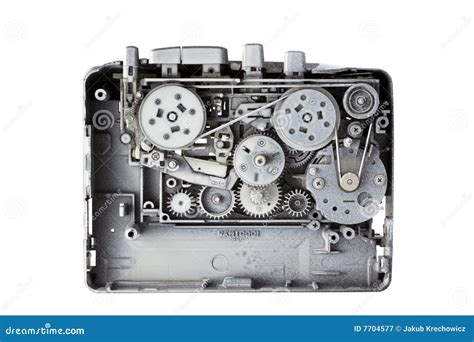 Disassembled walkman stock image. Image of mechanic, mechanical - 7704577