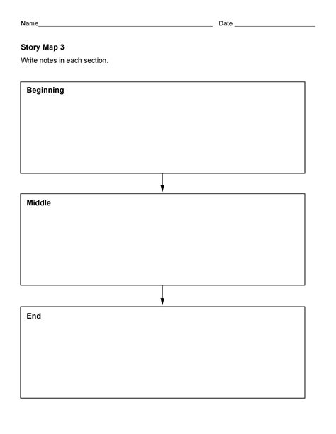 41 Free & Printable Story Map Templates [PDF / Word] ᐅ TemplateLab