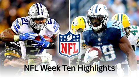 Highlights from all the matches played in week 10 in the NFL | NFL News ...