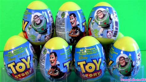 12 Toy Story Surprise Eggs Easter Egg Unboxing Toys Review Disney ...