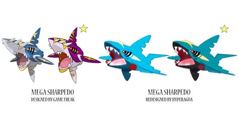 Redesigned Mega Sharpedo by Hyperagua on DeviantArt