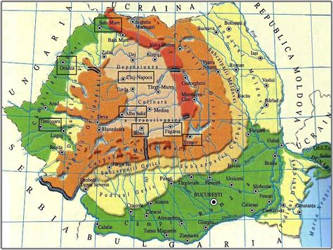 Romania Harta - Marinella Lorinczi (Lörinczi, Lo"rinczi) - Università ...